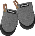 Cuisinart Heritage Mini Oven Mitts – 5.5” x 7” Heat-Resistant Kitchen Mitts by BestBrands