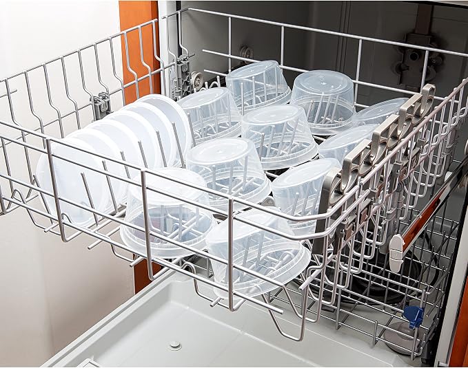 DuraHome Deli Containers with Lids 12 oz. Leakproof 40 Pack BPA-Free Plastic - Image 3