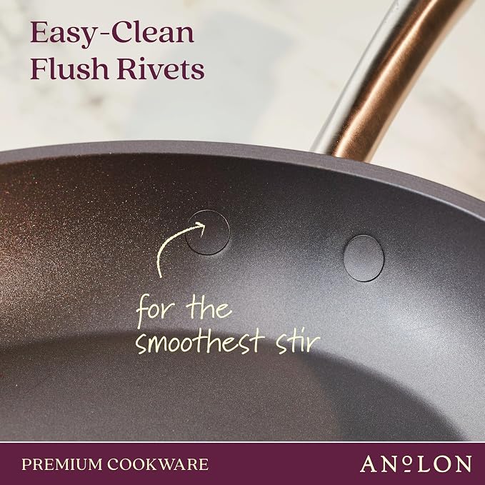 Anolon Accolade Forged Hard Anodized Nonstick Frying Pan/Skillet, 8 Inch - Image 10
