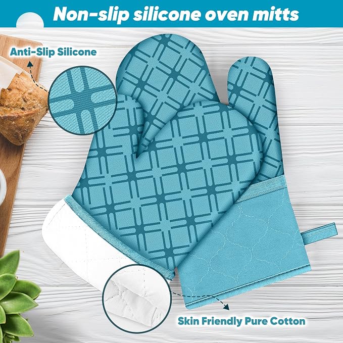 Oven Mitts and Pot Holders Set - Image 3