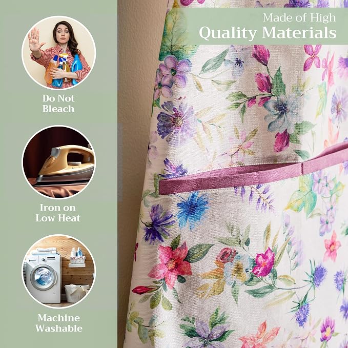 Maison d' Hermine 100% Cotton Apron - Image 3