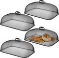 Hicarer 4 Pcs Metal Mesh Screen Food Cover by Hicarer