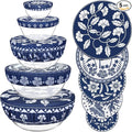 5 Pieces Bowl Covers Reusable, 5 Size Elastic Cloth Bowl Covers by Revahope