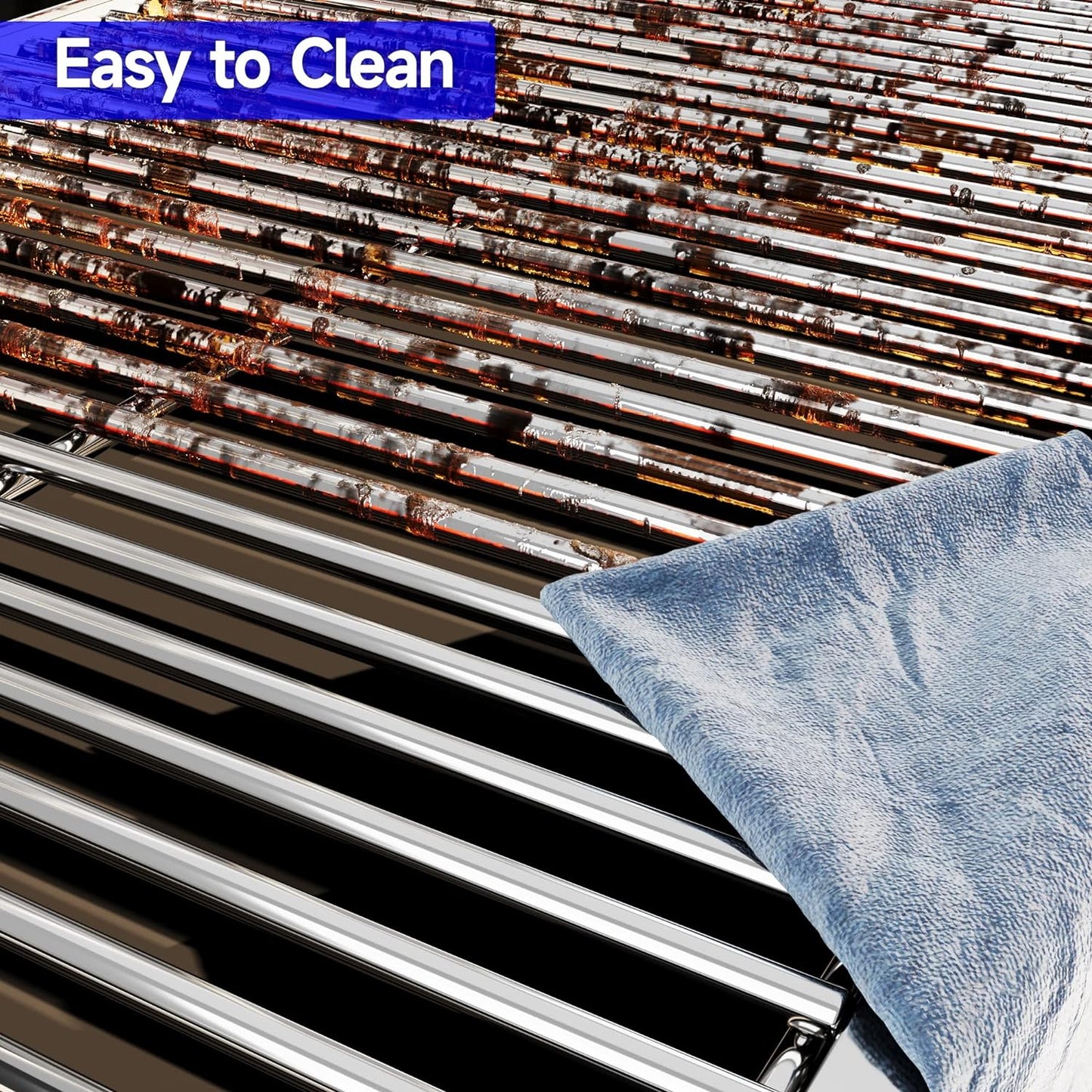 17/17.5/19.5 Inch Stainless Steel Grill Grates for Chargriller Akorn 2121, 2123, 2222, 2828, 3001, 3030, 3725, 4000, 5050, 5252, 5650, 9020, Replacement 19 3/4 Inch * 27 Inch