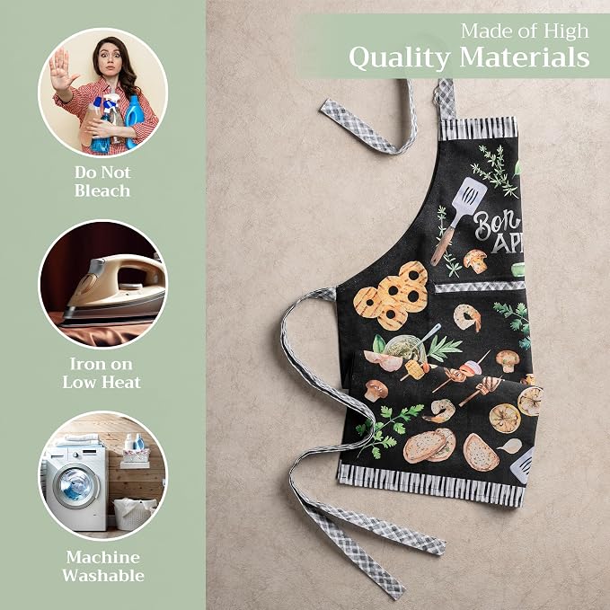 Maison d' Hermine 100% Cotton Apron - Image 3