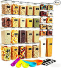 32 Pack Airtight Food Storage Containers by stusgo