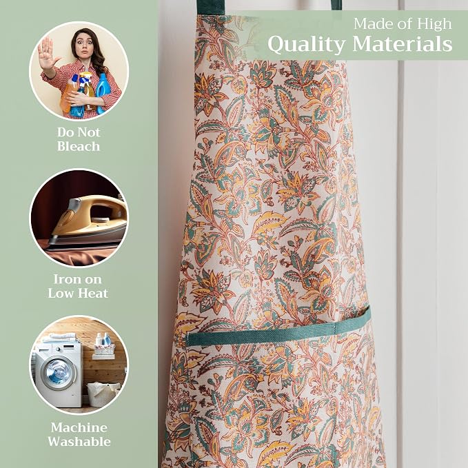 Maison d' Hermine 100% Cotton Apron - Image 3