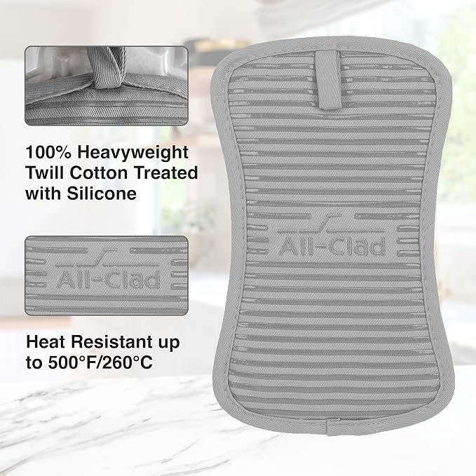 All-Clad Premium Pot Holder & Hot Pad: Heat Resistant to 500 Degrees - Image 4