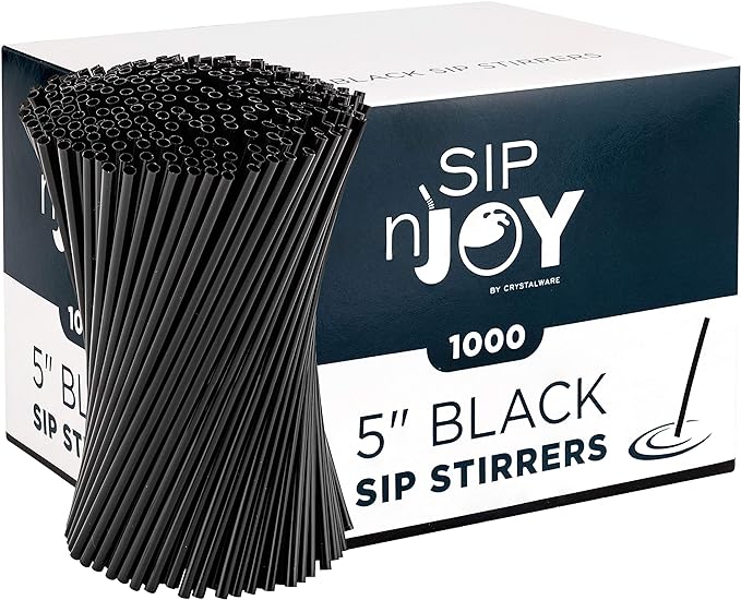 Coffee Stirrers Sticks, Disposable Plastic Drink Stirrer Sticks, 1000 Stirrers by EskayProducts