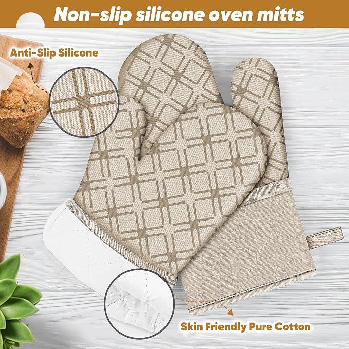 Oven Mitts and Pot Holders Set - Image 3