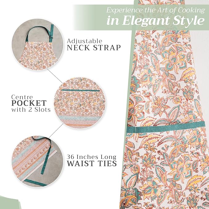Maison d' Hermine 100% Cotton Apron - Image 5