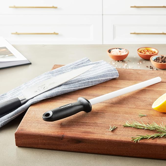 Mercer Culinary Ceramic Rod Knife Honing Steel - Image 4