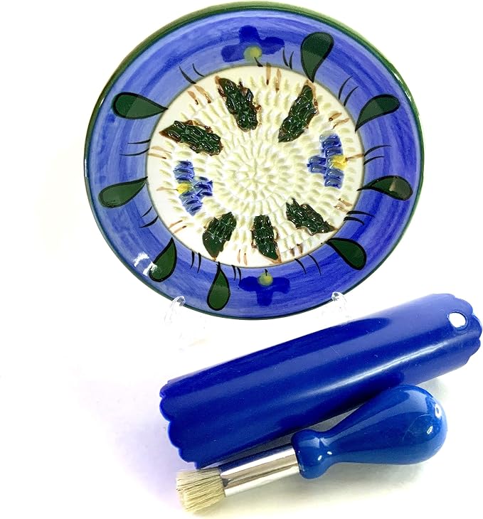 BonCera, All-in-one Premium Ceramic Garlic Grater Plate 4-Piece Set - Image 2